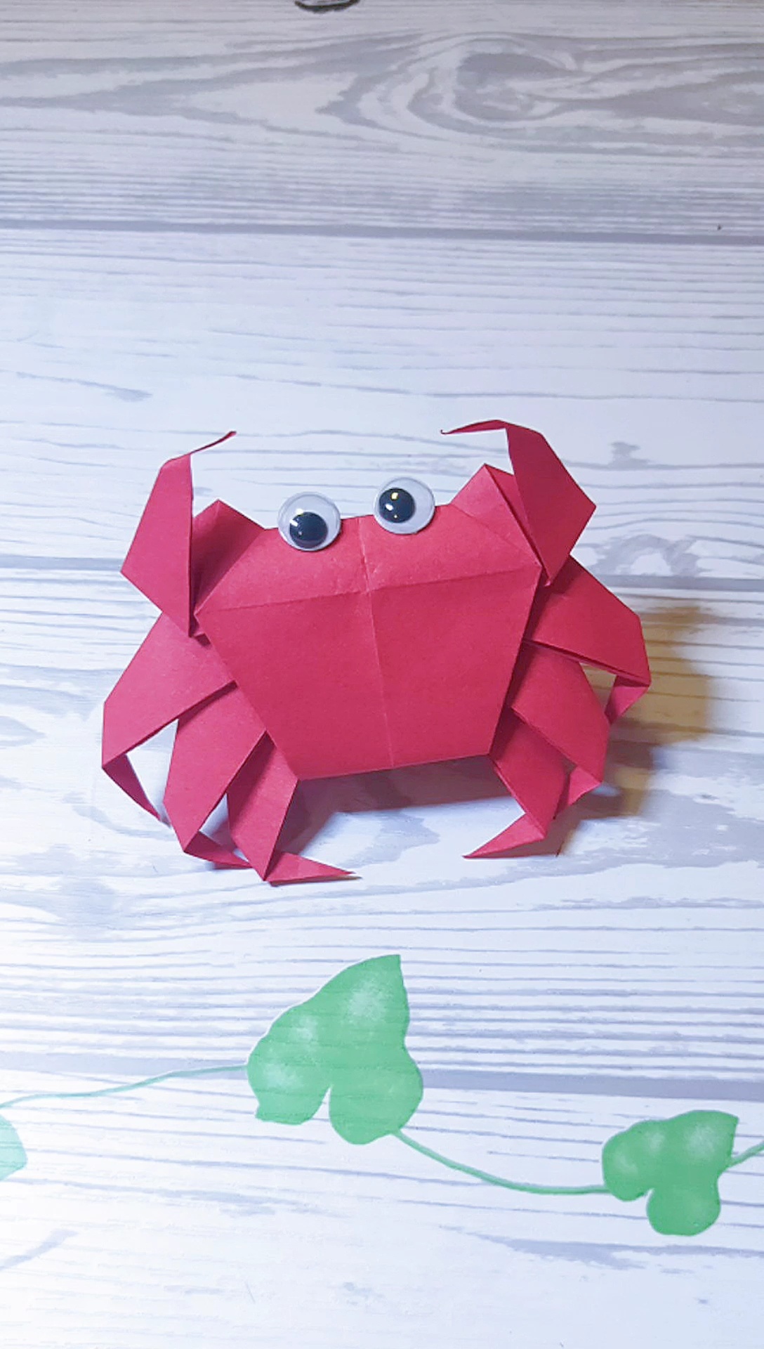 手工系列——折纸 螃蟹