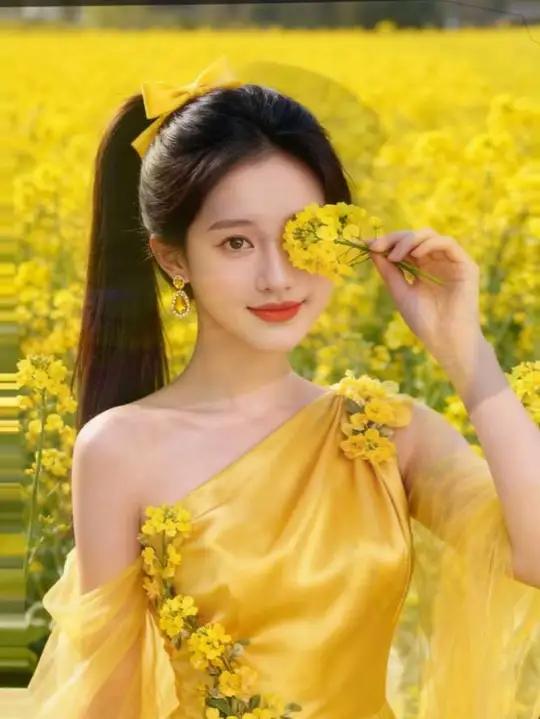 Ai最美油菜花写真