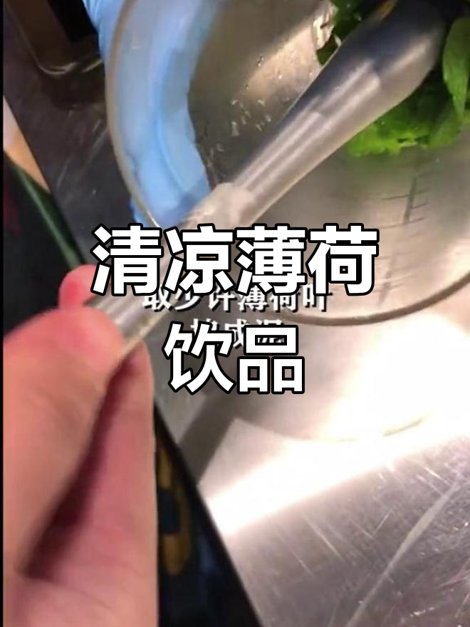 薄荷鸡尾酒,清凉解腻,轻松调制,适合家中饮用
