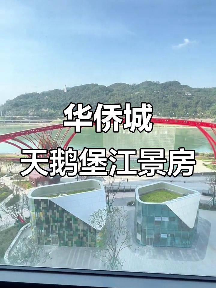 宜宾华侨城天鹅堡江景大平层,一线江景尽享奢华生活