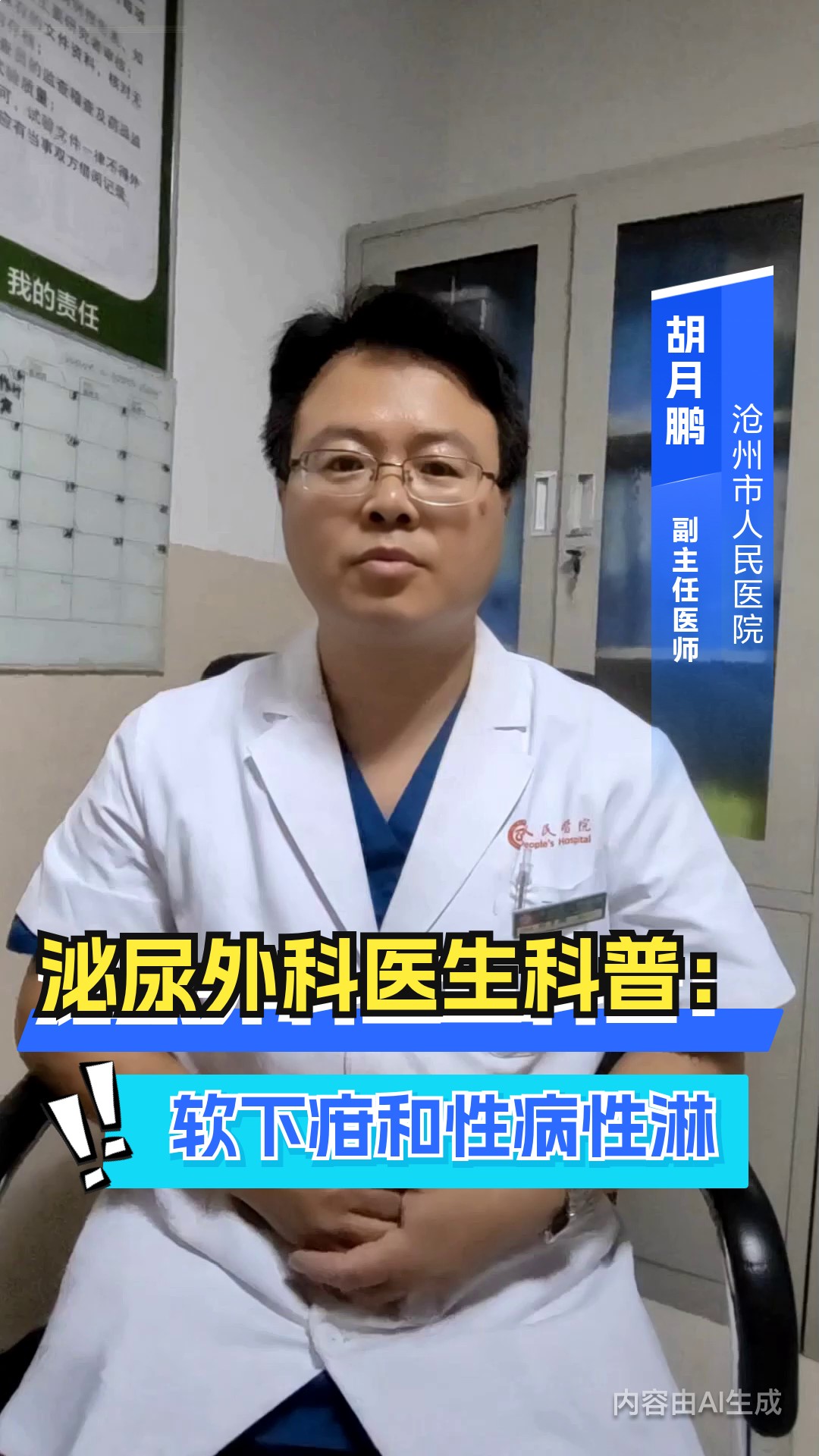 泌尿外科医生科普：软下疳和性病性淋巴肉芽