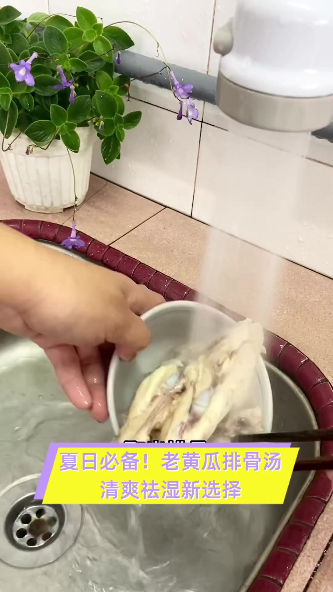夏日必备!老黄瓜排骨汤,清爽祛湿新选择
