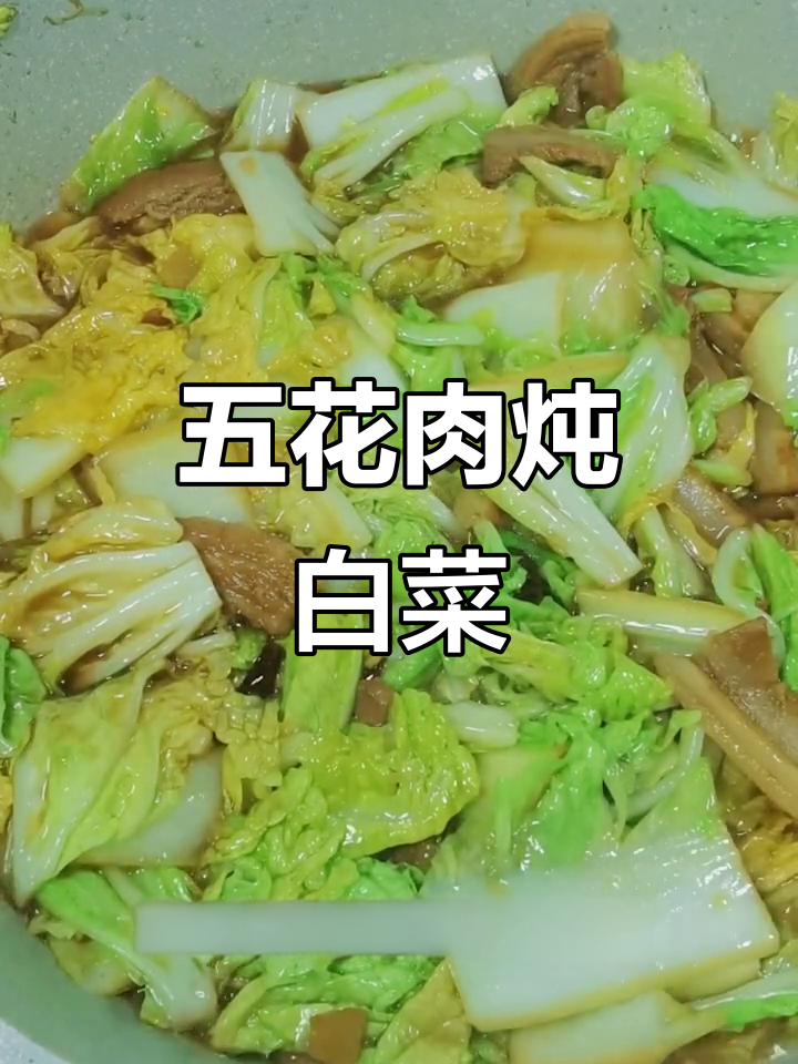 白菜猪肉炖粉条,家常快手美味