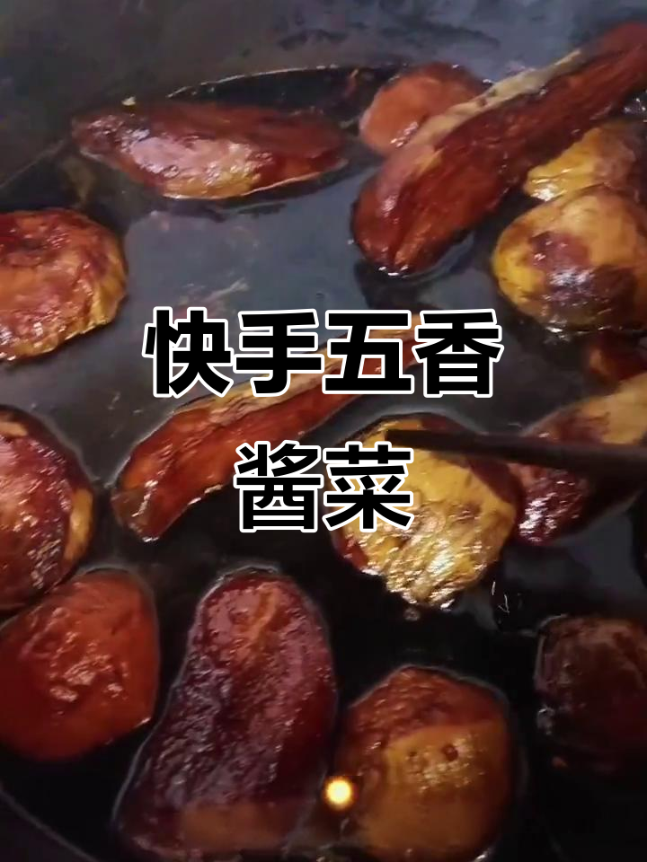 五香酱油芥菜疙瘩,简单又美味,炒肉放孜然辣椒更赞