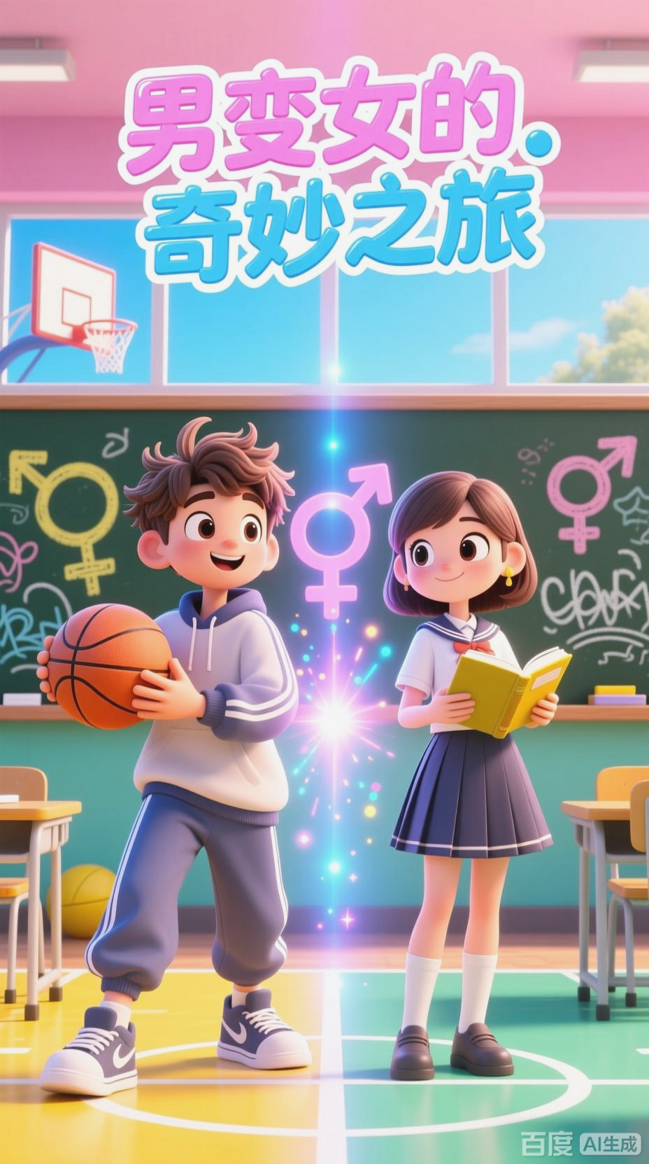 Tg动画:男变女的奇妙之旅