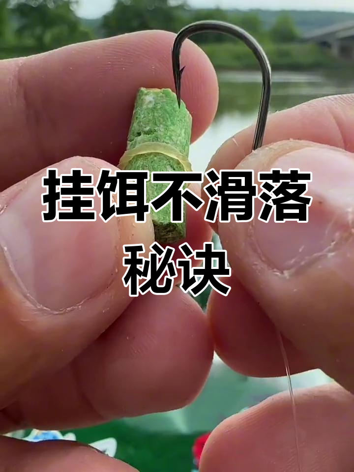 正确挂钩技巧,防止颗粒掉落影响钓鱼效果