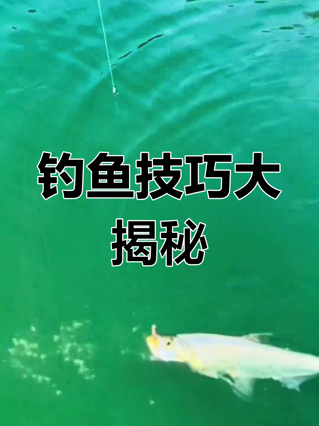 风筝钓组制作要点:主线、三通与浮水软饵不可忽视