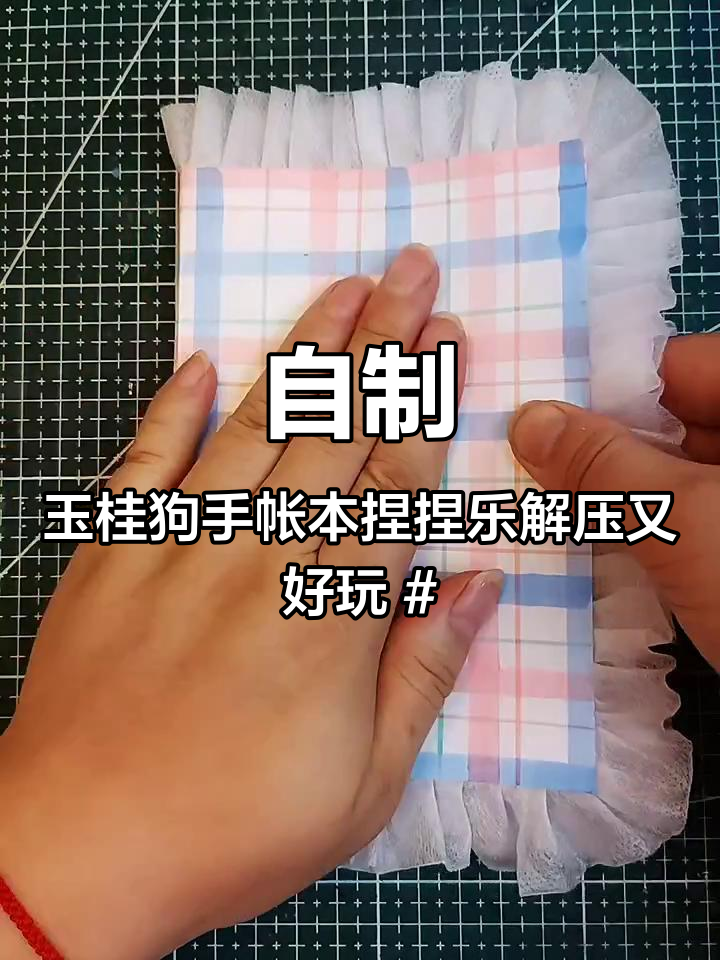 自制玉桂狗手帐本捏捏乐解压又好玩 捏捏乐手工制作 可爱简笔画 @快手粉条(O4030004