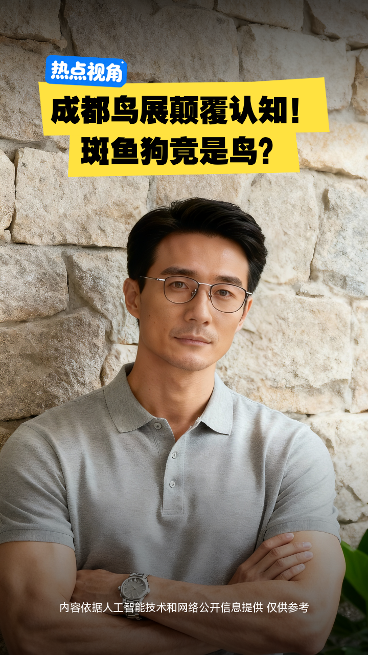 成都鸟展颠覆认知!斑鱼狗竟是鸟?