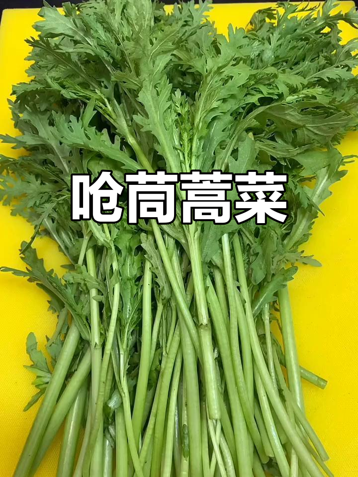 茼蒿菜新做法,酸甜爽口开胃又下饭