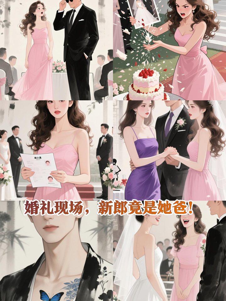 闺蜜婚礼上发现新郎是失踪十年的父亲，她当场掀了蛋糕！