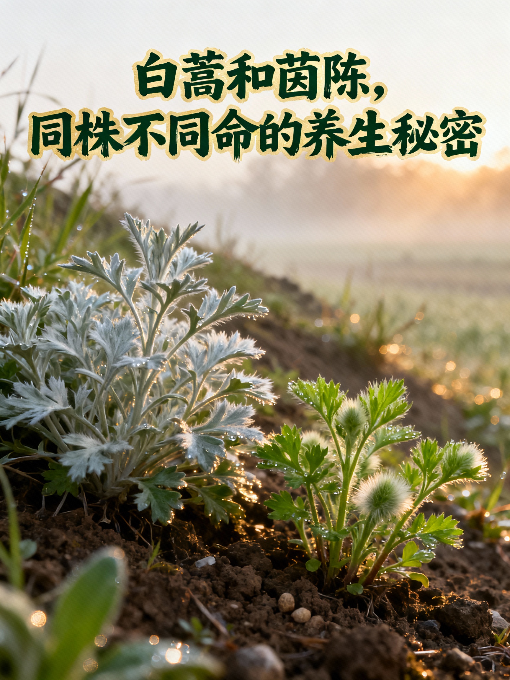 白蒿和茵陈,同株不同命的养生秘密