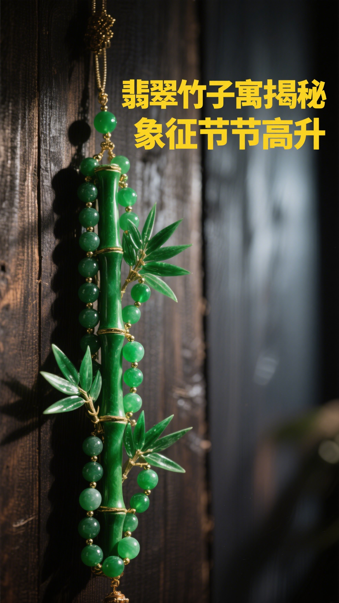 翡翠竹子寓意揭秘,象征节节高升