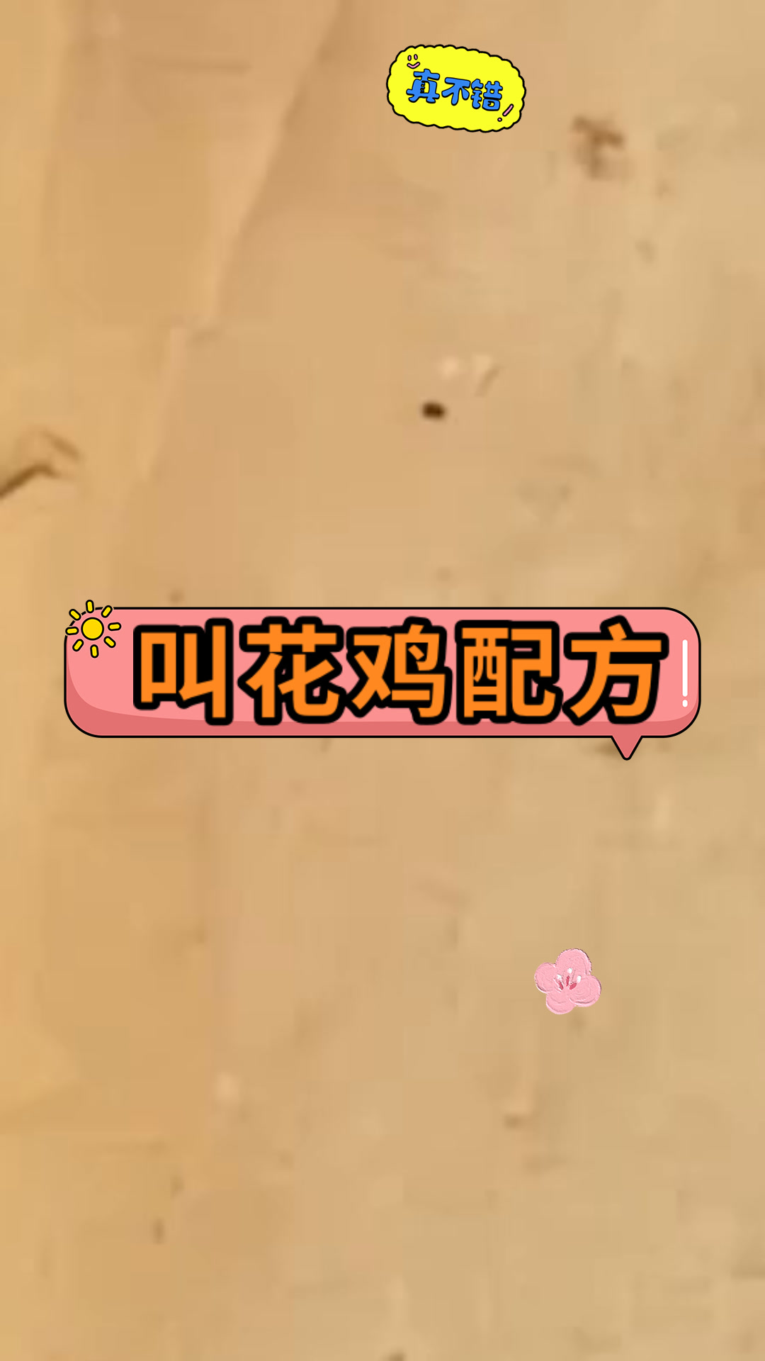 叫花鸡配方