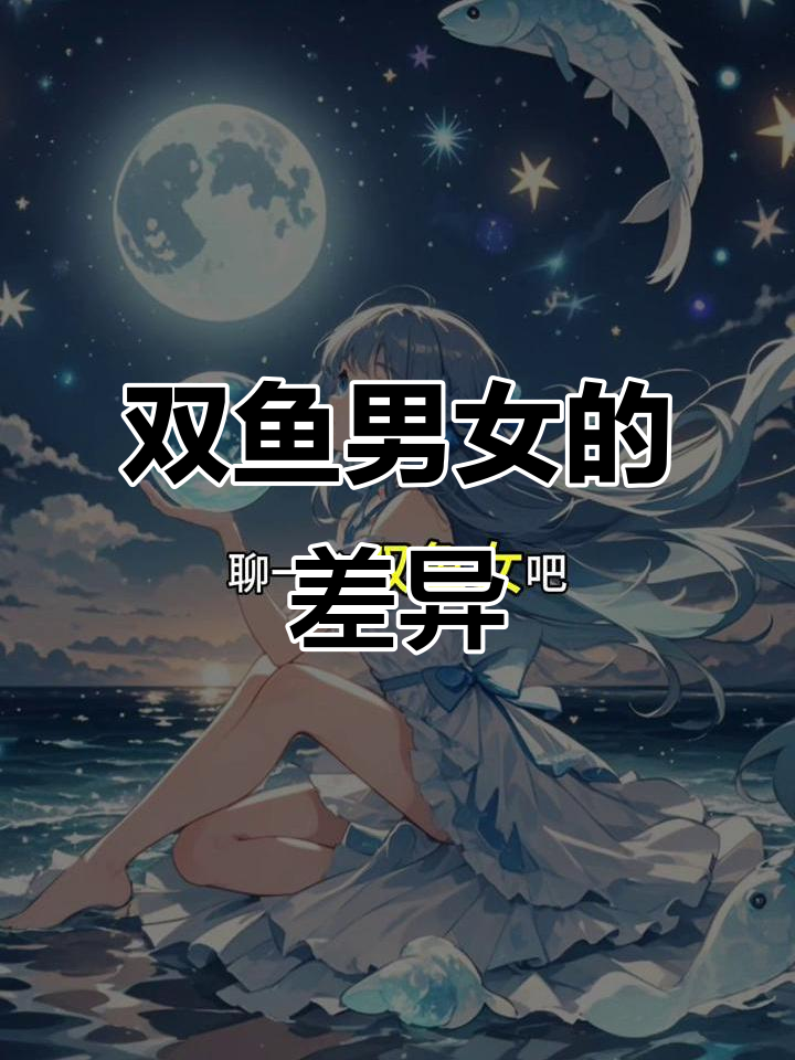 双鱼男女性格大不同，浪漫与温柔的完美结合