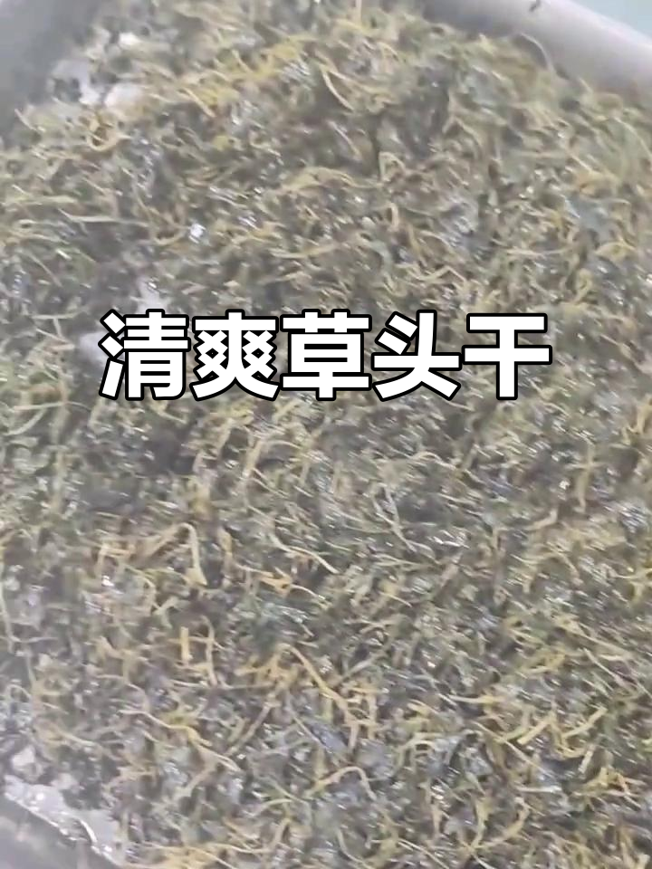 一道简单又美味的草头干,金花菜带来清新香气