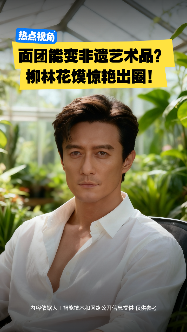 面团能变非遗艺术品？柳林花馍惊艳出圈！