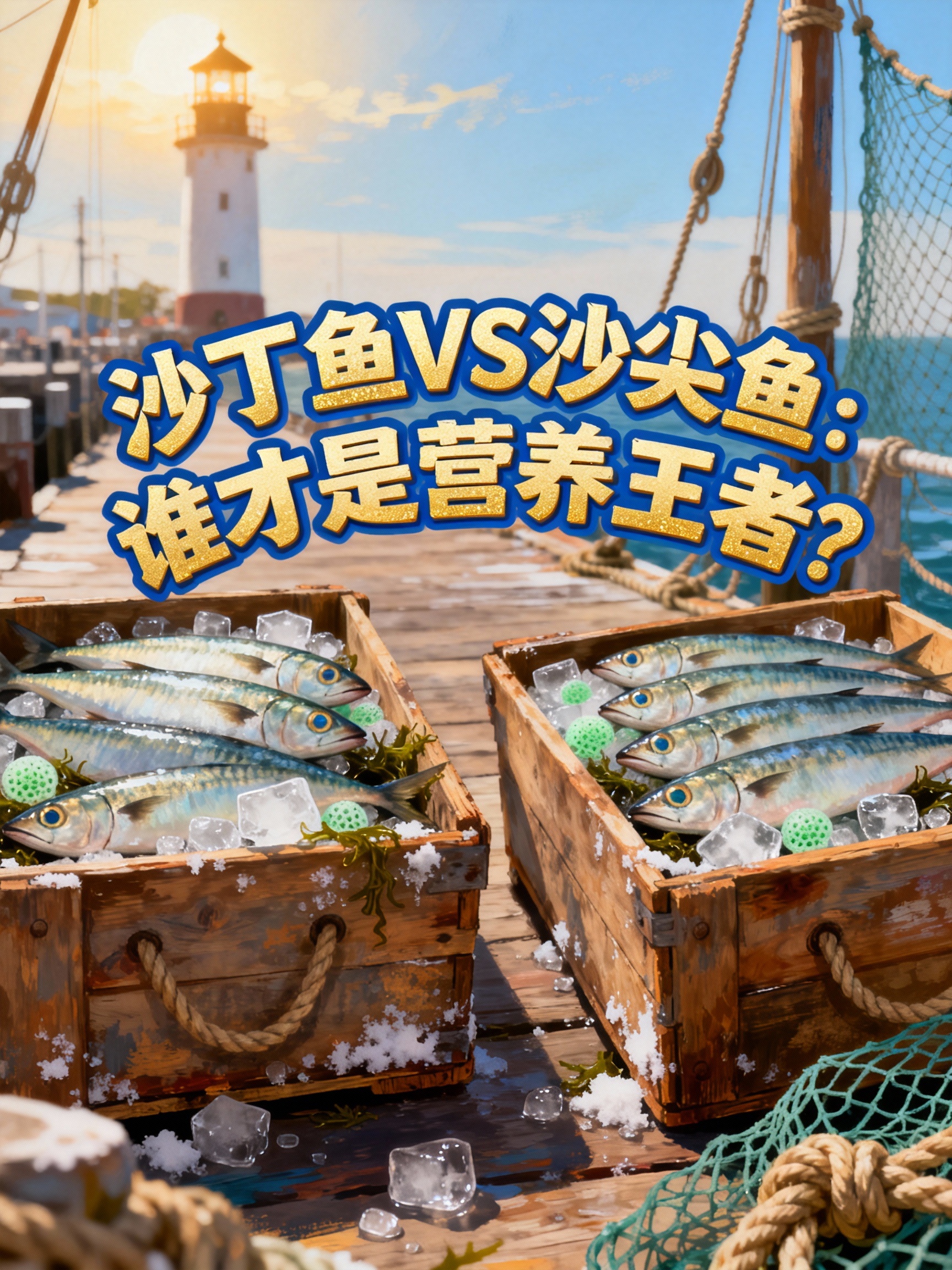 沙丁鱼VS沙尖鱼:谁才是营养王者?