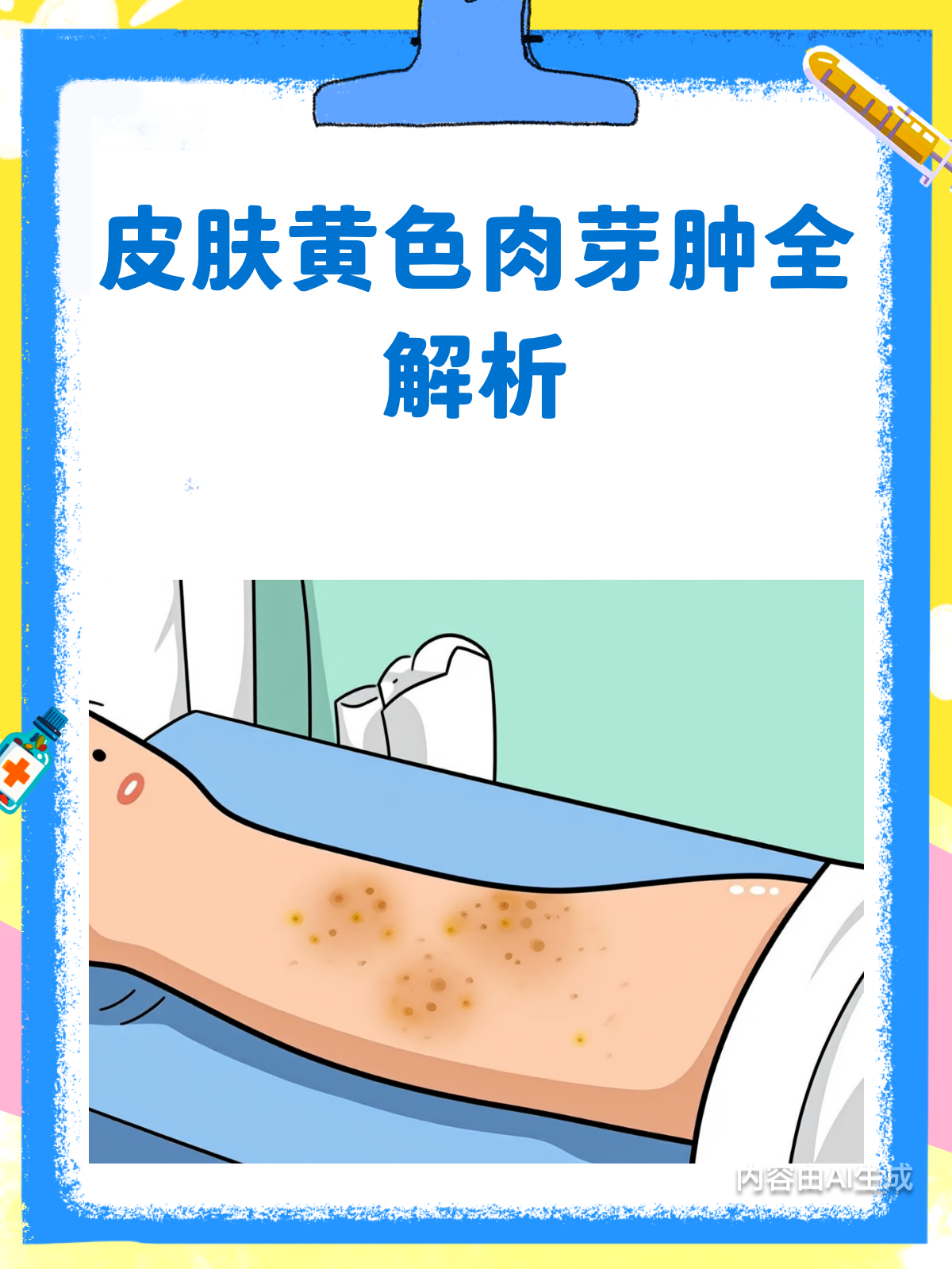皮肤上的小黄点不容忽视!黄色肉芽肿全解析