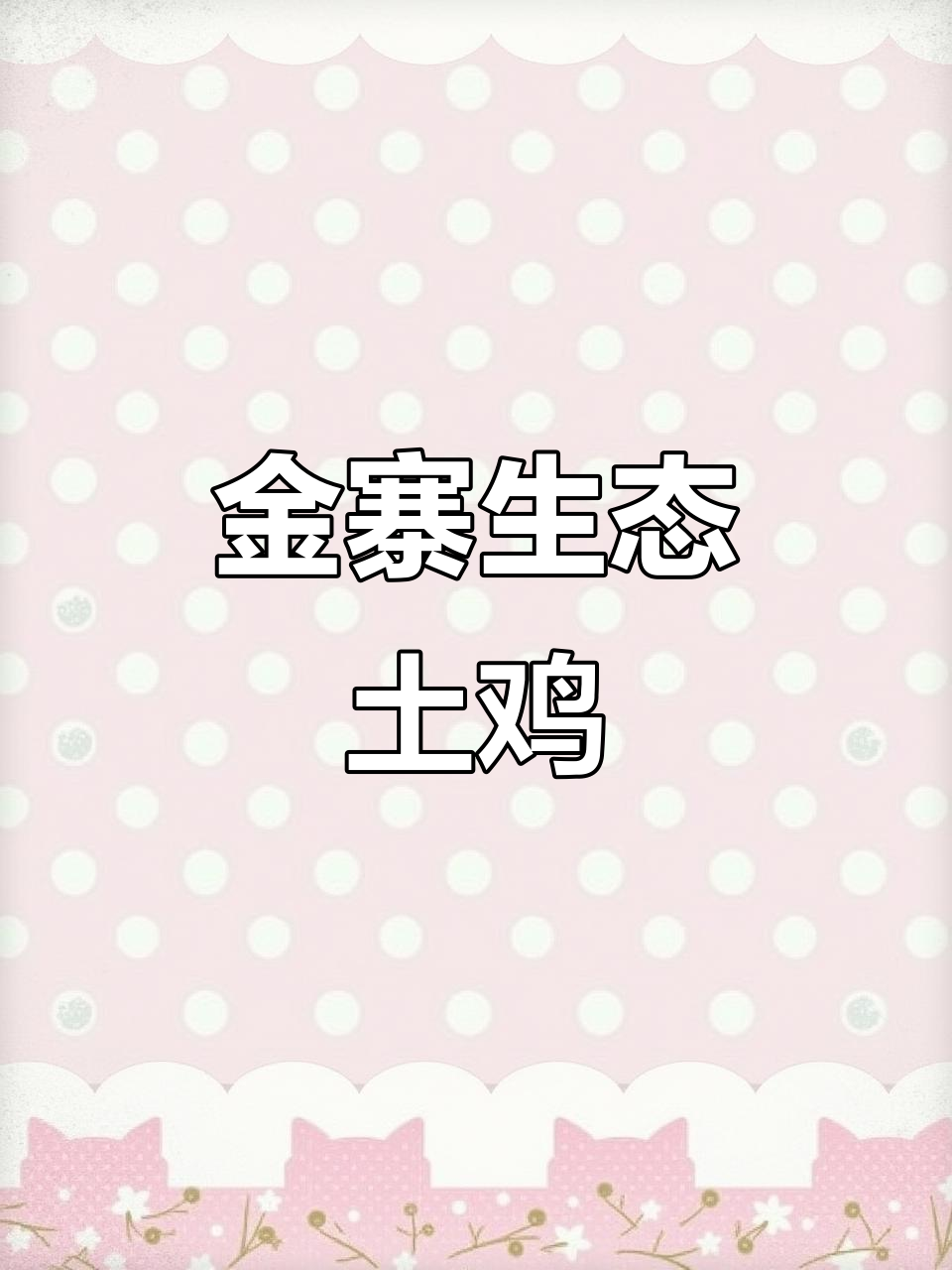 安徽金寨生态土鸡,深山散养童子鸡的成长历程