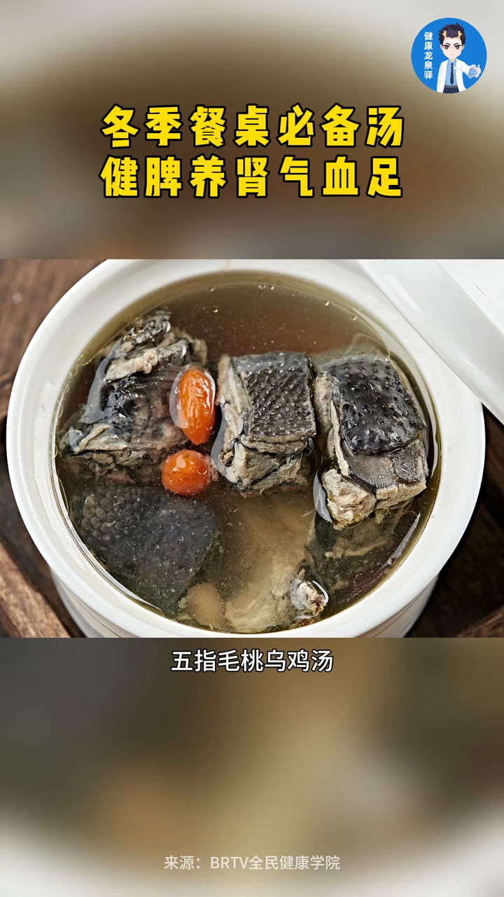 冬季餐桌必备汤,健脾养肾气血足