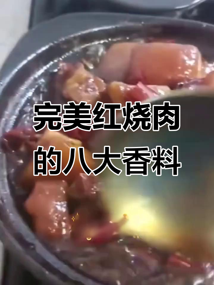 红烧肉香料全攻略，八种必备配料让味道更赞