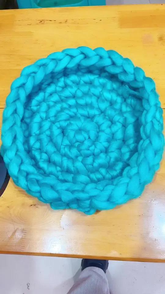 当你学会了钩织以后 就没有你搞不定的事情,不管有没有钩针都可以,周末愉快带娃和孩子一起di