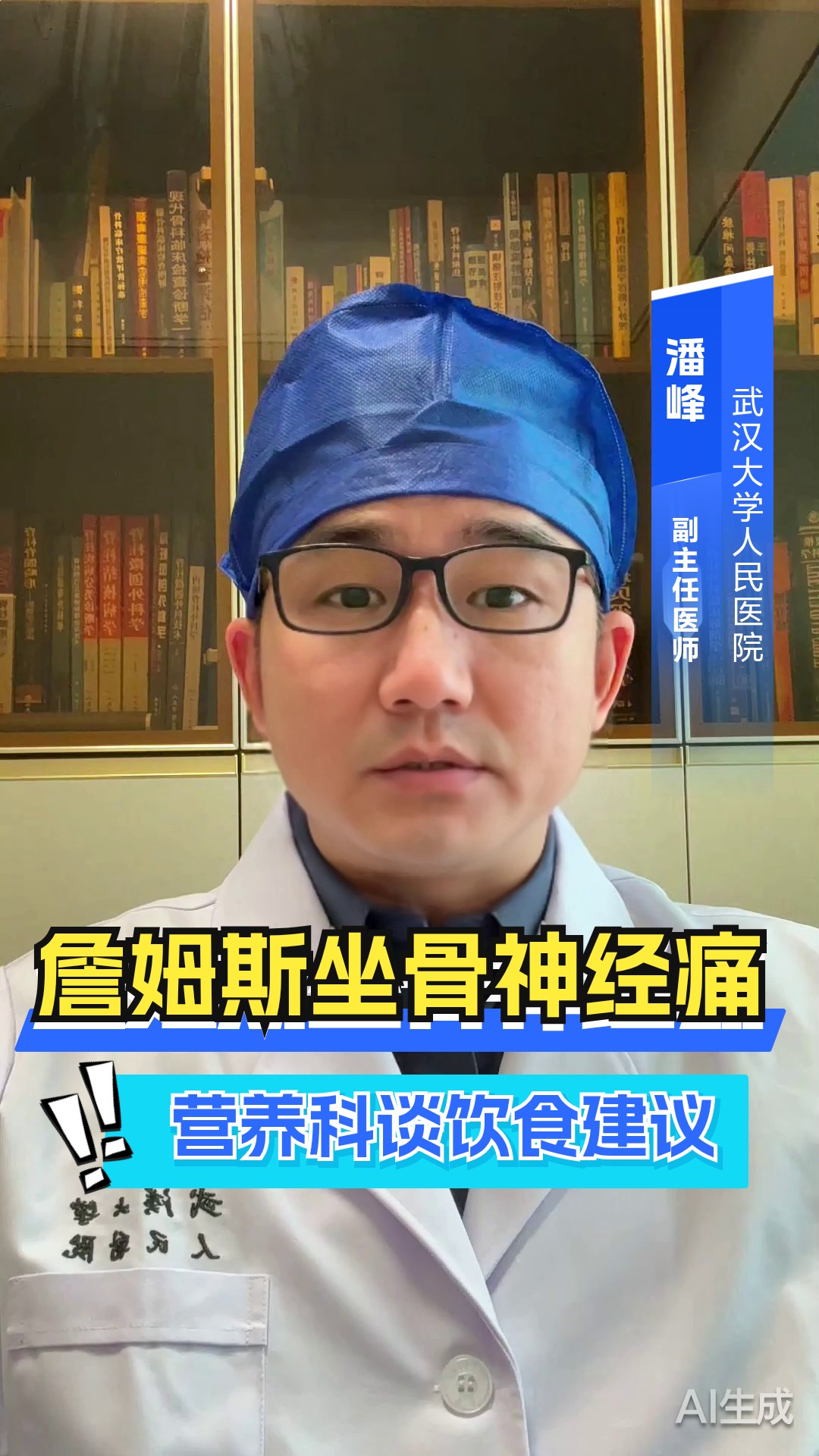 詹姆斯坐骨神经痛，营养科谈饮食建议