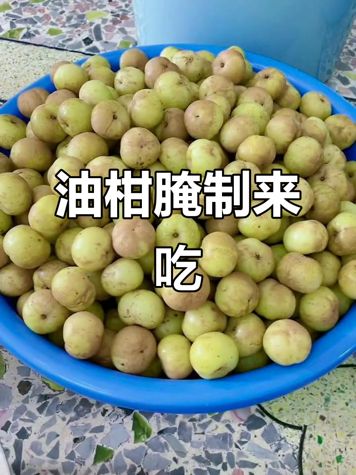 自制油柑腌菜,味道超赞!