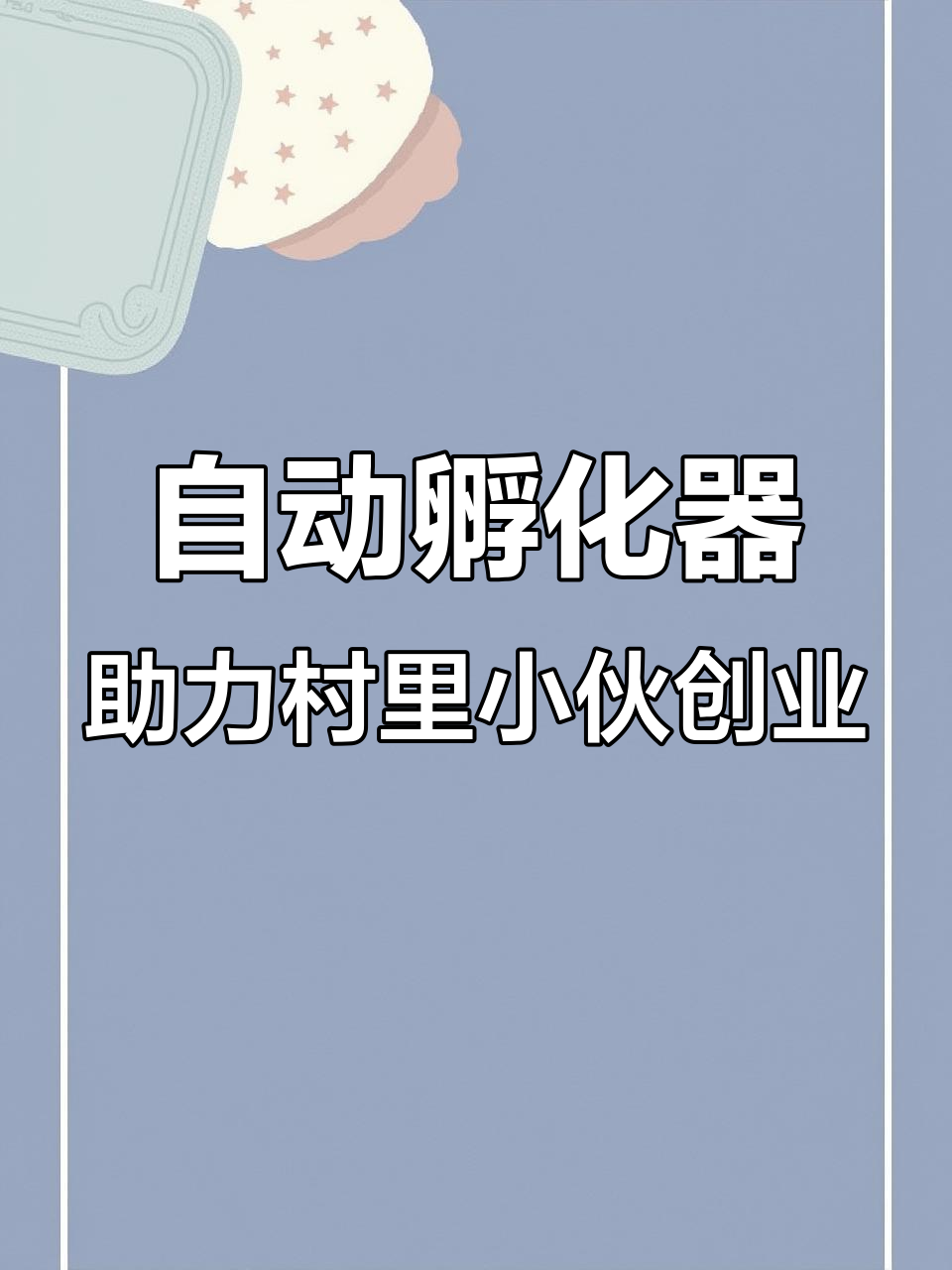 村里小伙用业余时间孵化小鸡小鸭,全自动机器让他省心又赚钱