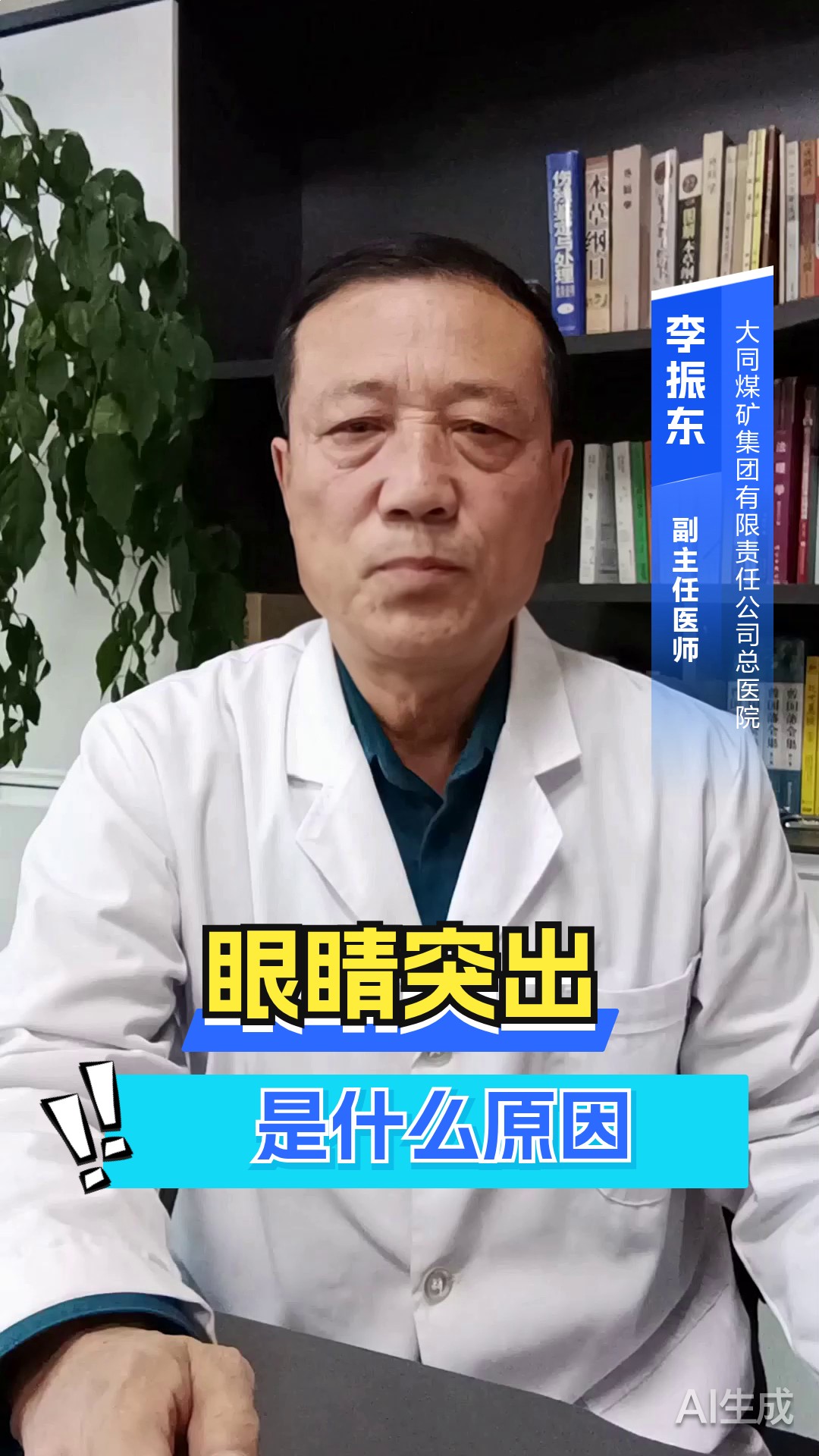 眼睛突出是什么原因