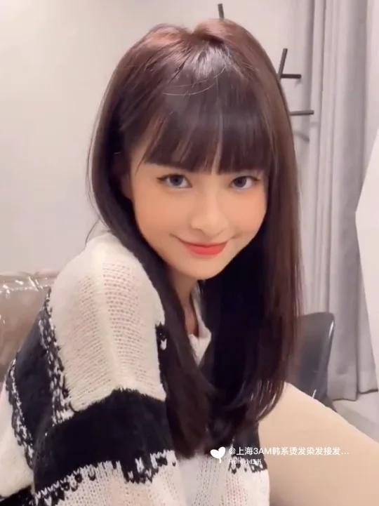 搭肩锁骨发 锁骨发 冬季女生中短发发型齐肩减龄显气质款 2022女生。中短发发型齐肩发型锁