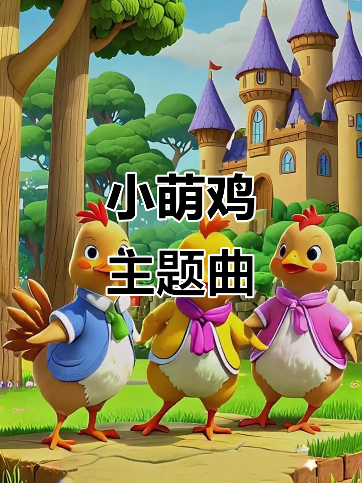 萌鸡小队儿歌:奔跑吧,小鸡们!