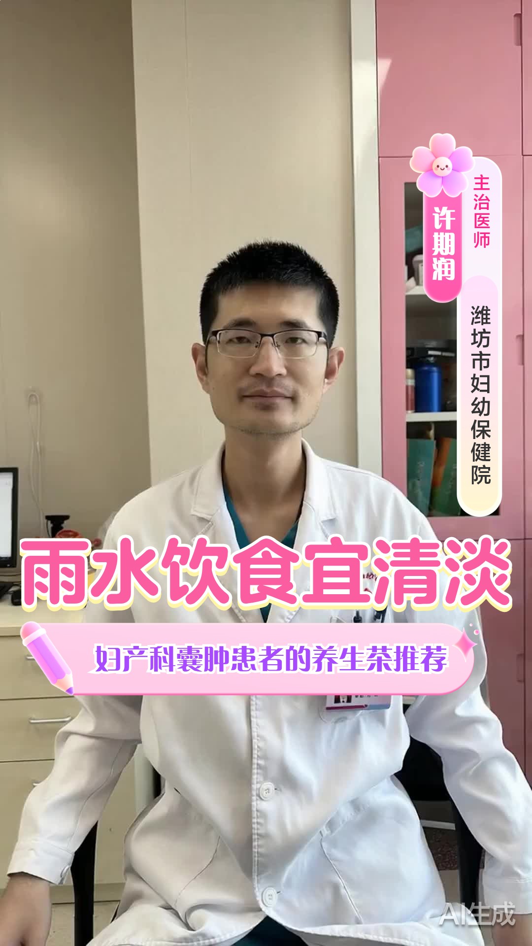 雨水饮食宜清淡,妇产科囊肿患者的养生茶推荐