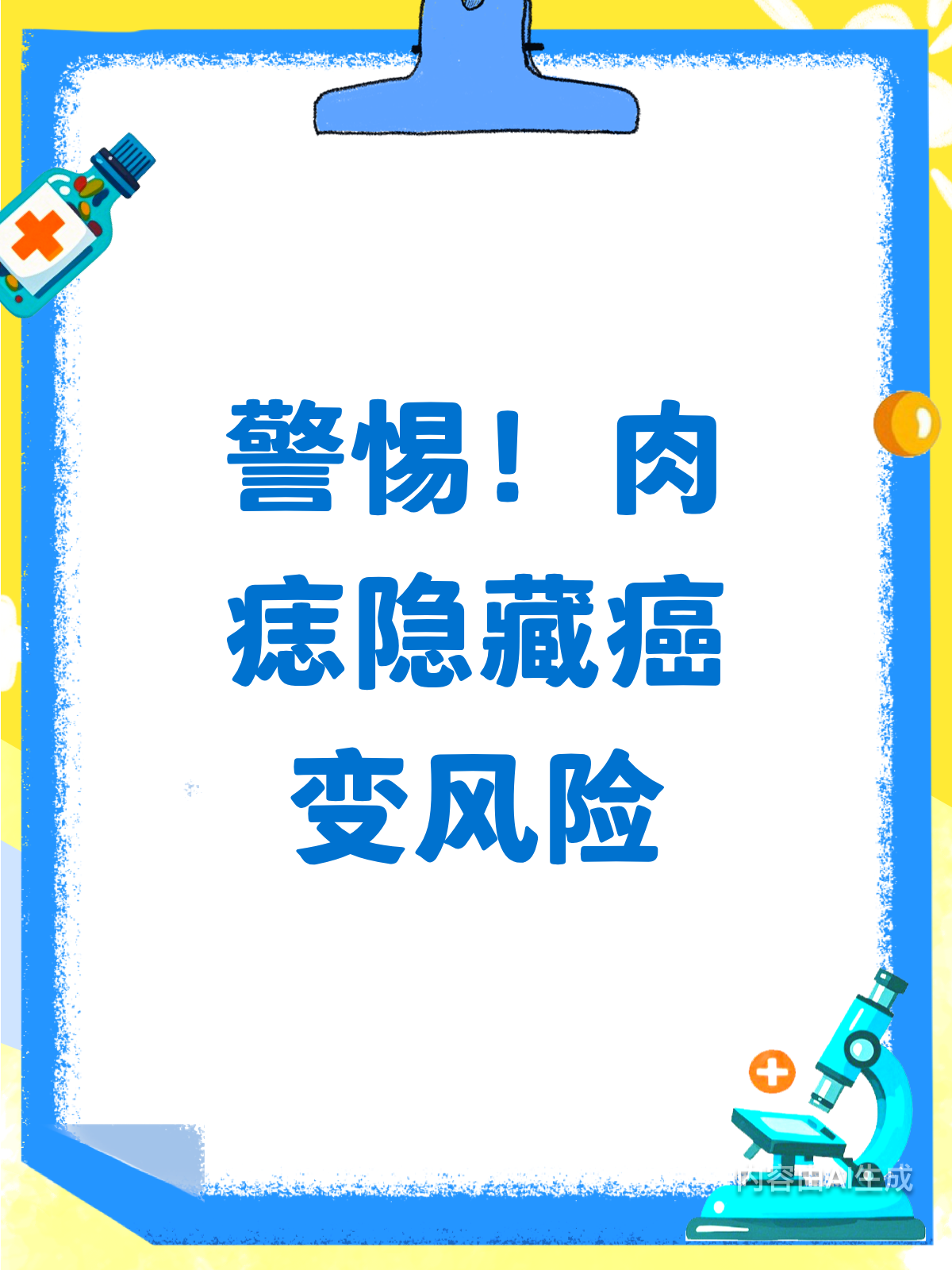 警惕！身上这种肉痣竟有癌变风险？