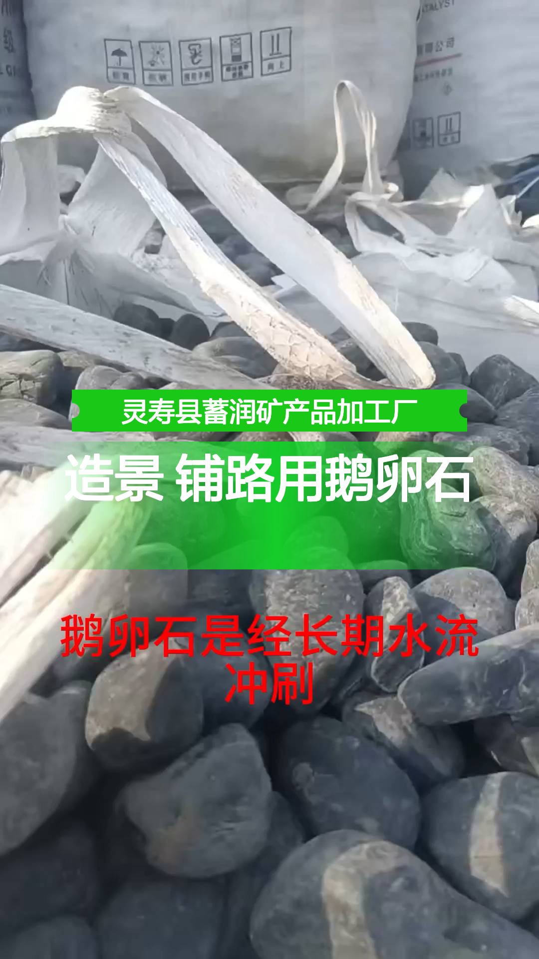 造景 铺路用鹅卵石