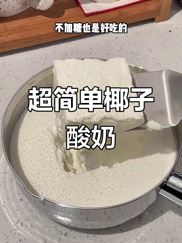 椰子酸奶轻松做,成本不到20元!
