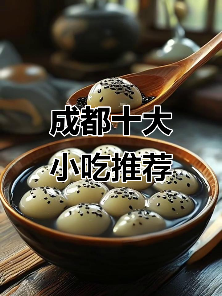 成都十大必吃小吃,担担面、赖汤圆等上榜