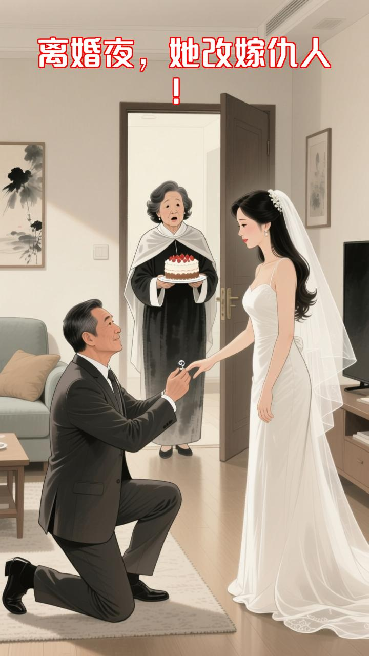 结婚三十年纪念日撞破丈夫求婚白月光，她转身嫁给了仇家！