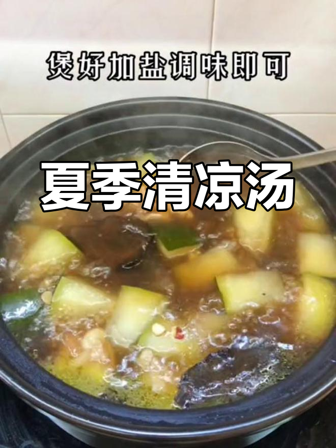 夏日消暑必备广东汤