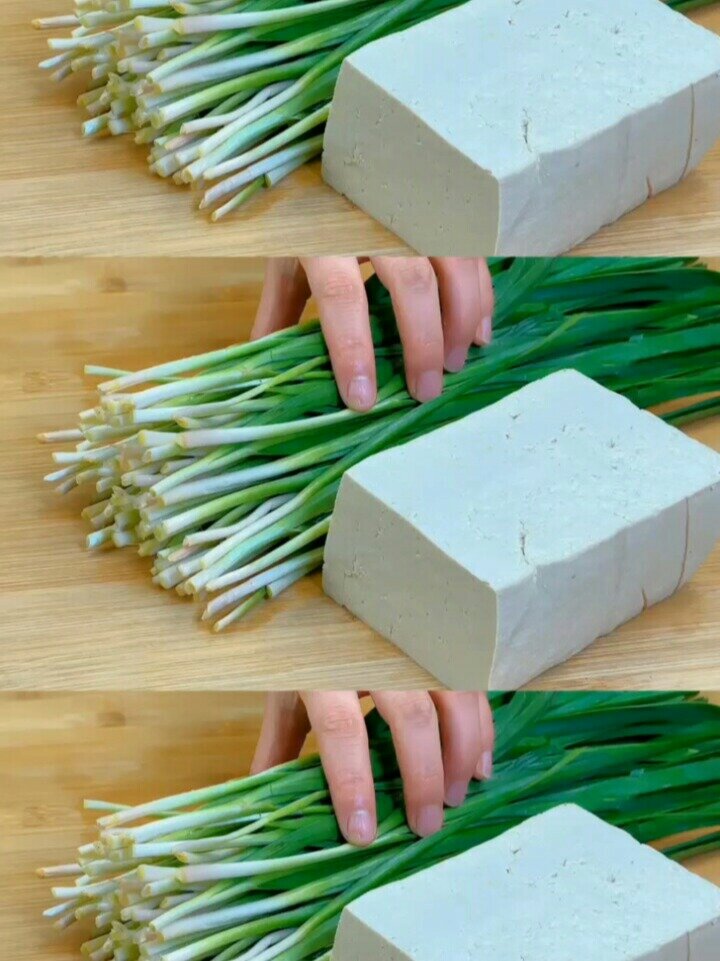 韭菜豆腐不要总炒着吃了教你一个懒人做法天天吃都吃不腻
