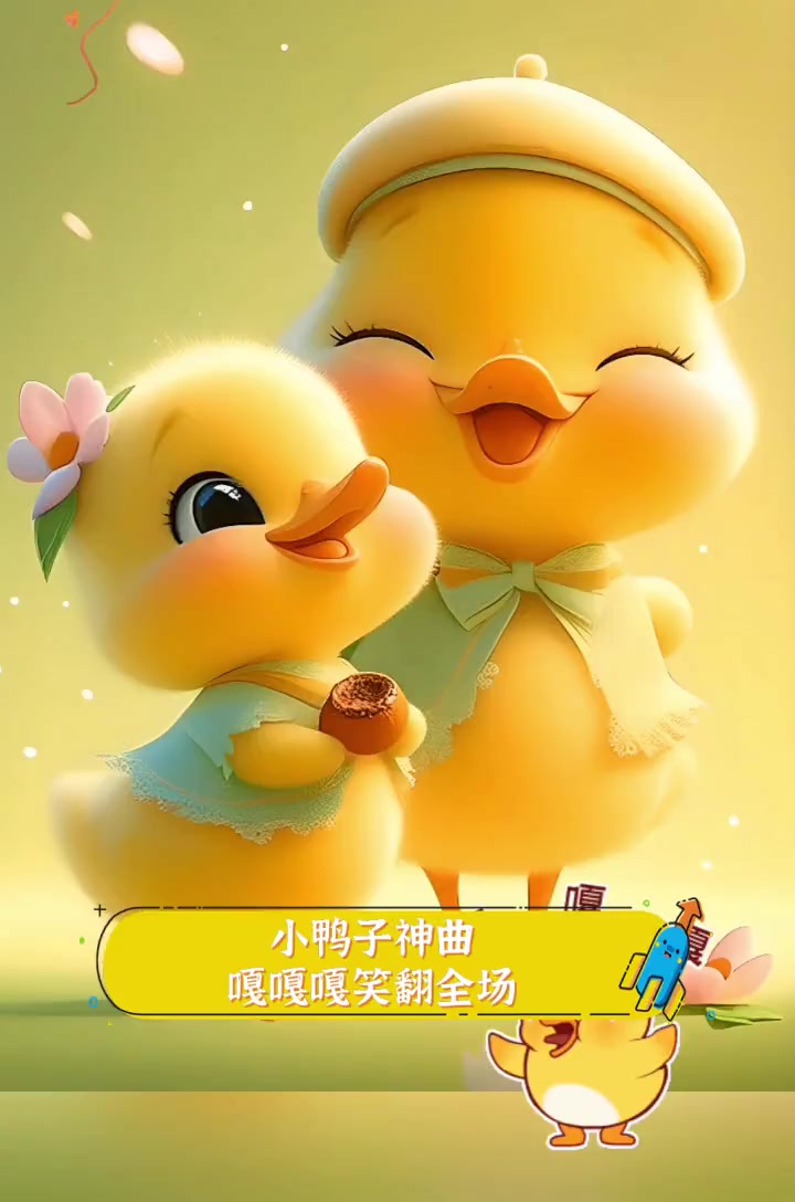 小鸭子神曲,嘎嘎嘎笑翻全场