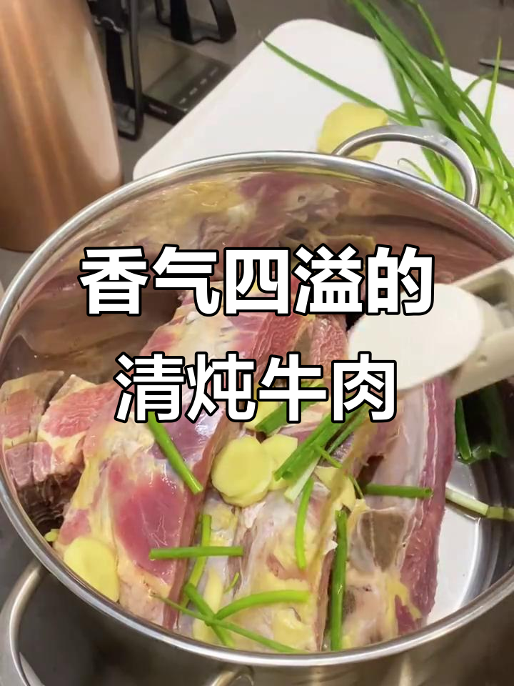 牛排骨慢炖,冬瓜软糯,香菜增香,汤浓味美