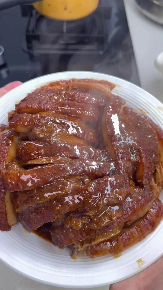 酒店大厨倾囊相告的芋头扣肉!巨好吃!