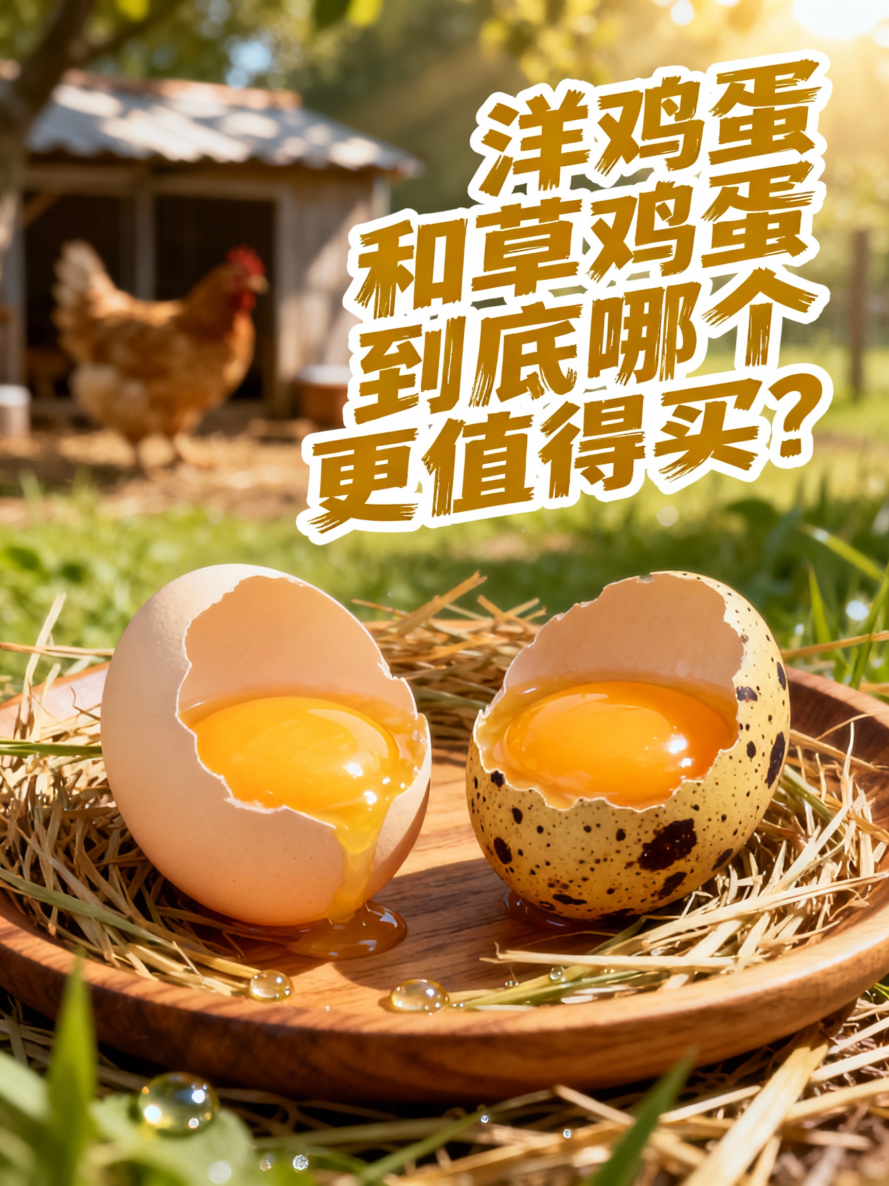 洋鸡蛋和草鸡蛋到底哪个更值得买？