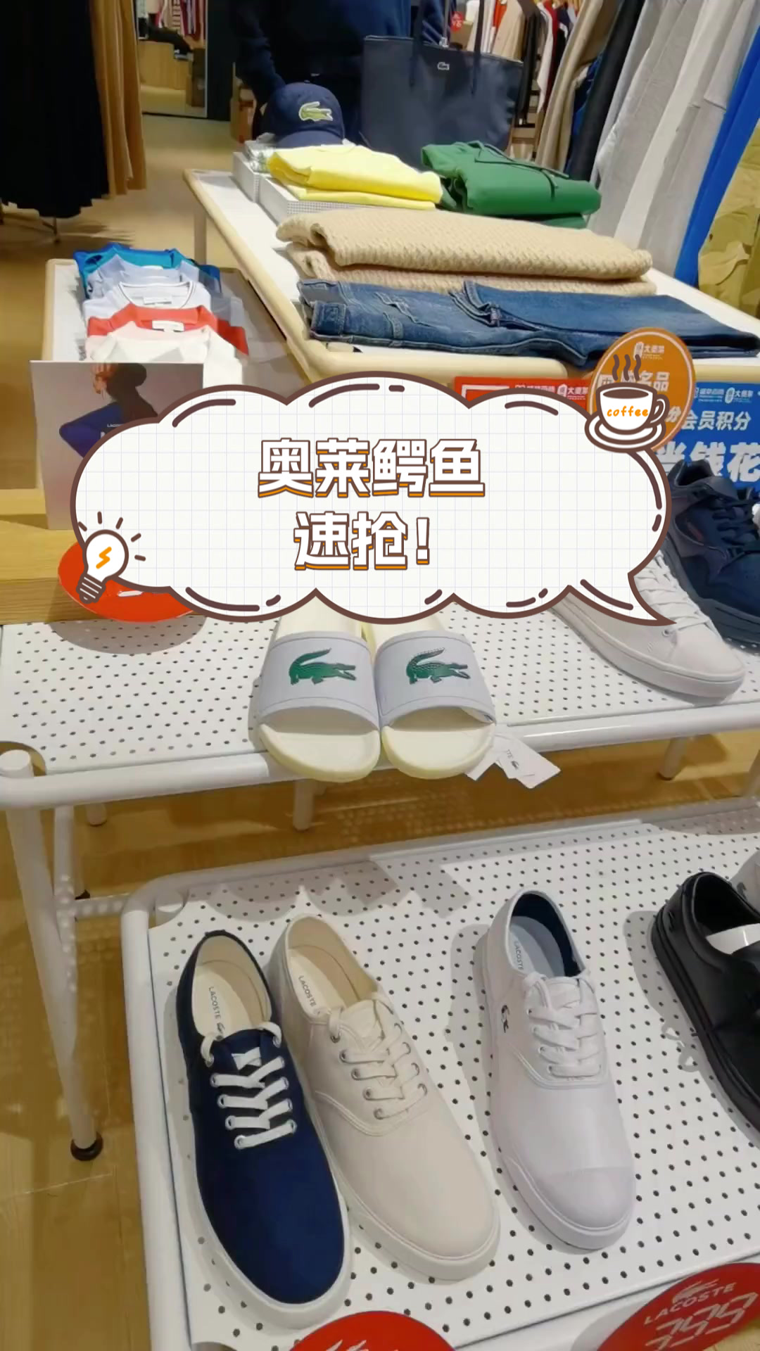 奥莱鳄鱼,速抢!