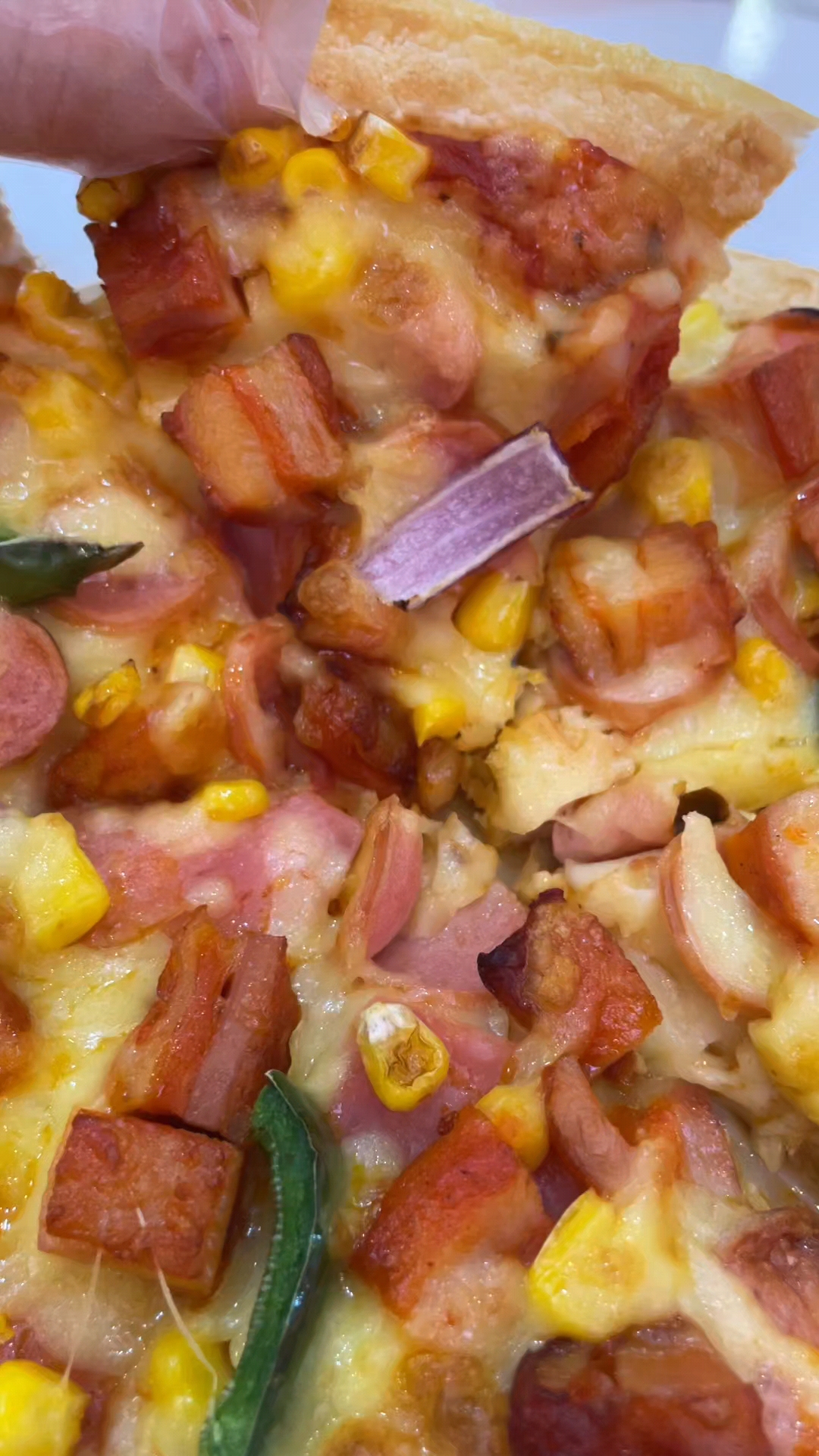 至尊披萨分享食物