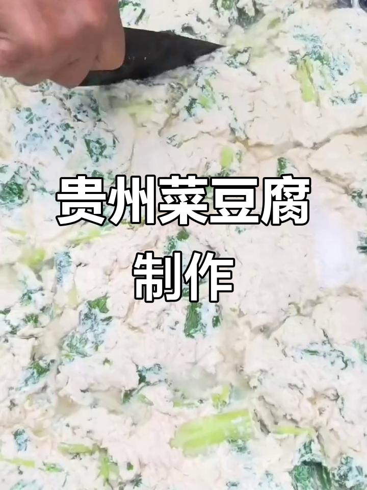 贵州家乡味,菜豆腐做法大揭秘!