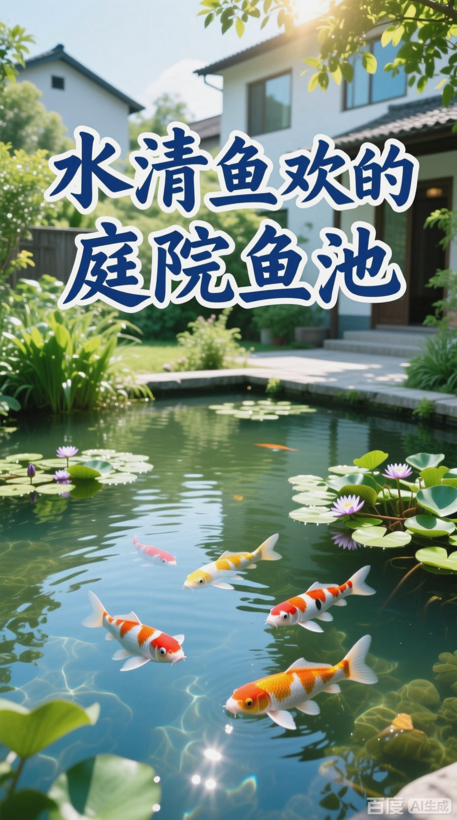 打造清亮鱼池，享受水清鱼欢