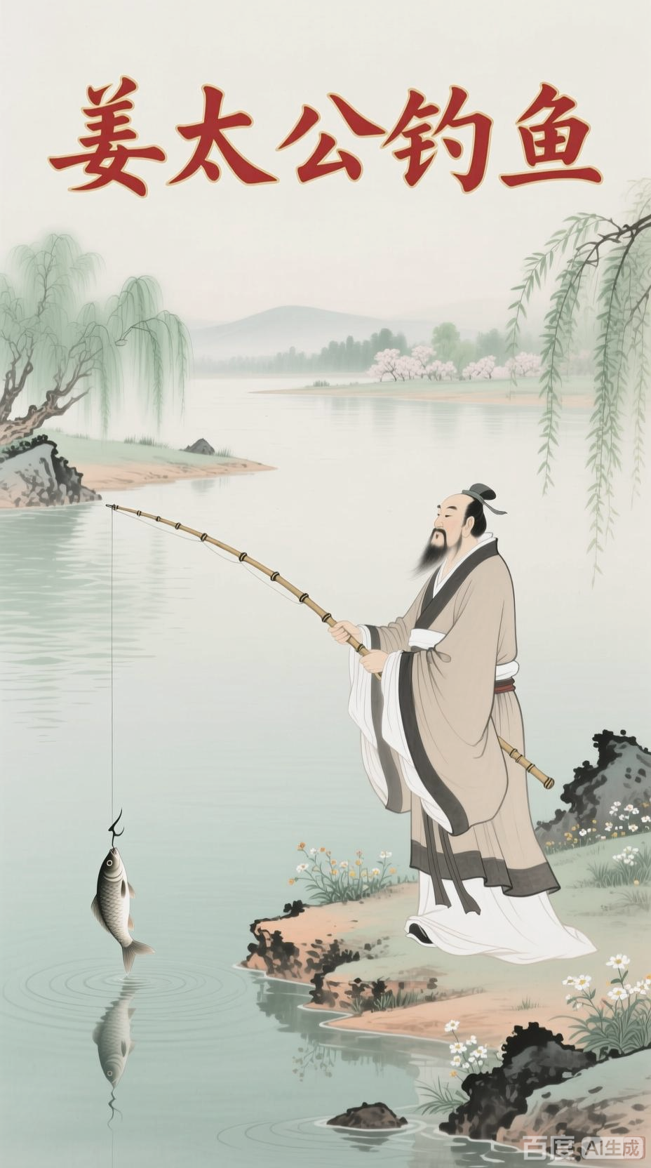 姜太公钓鱼，智者等机遇